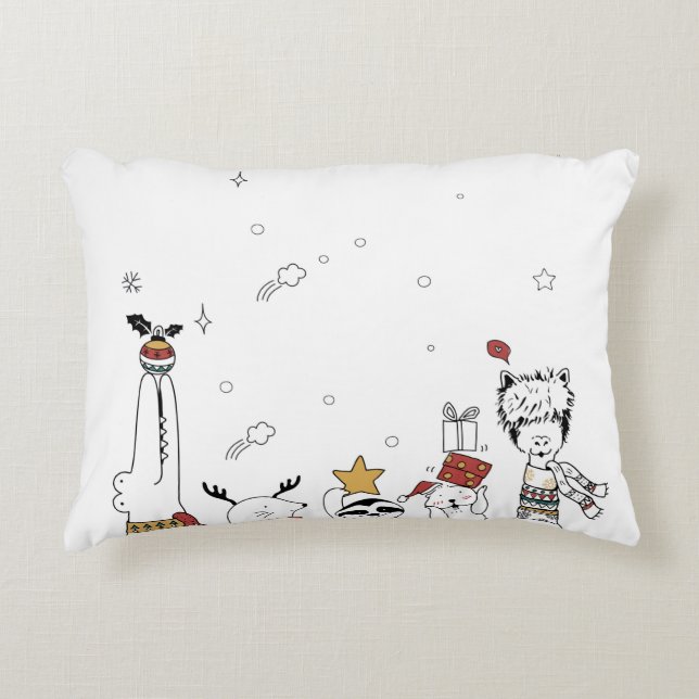 Cojín Decorativo Poliéster cepillado (Anverso)