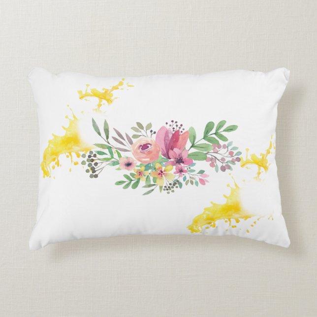 Cojín Decorativo Poliéster cepillado de Año Nuevo (Anverso)