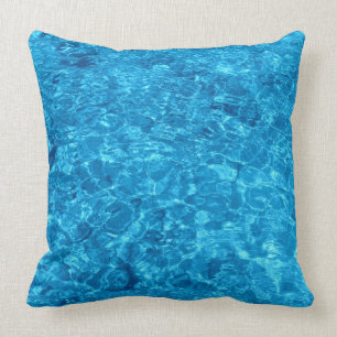 Cojín Decorativo Poliéster ThrowPillow 20" x 20" diseño del agua 