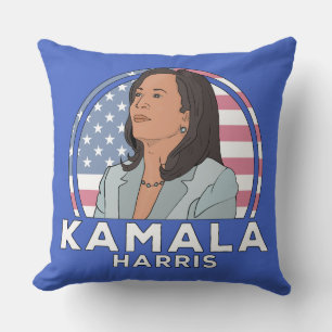 Cojín Decorativo Política Kamala Harris