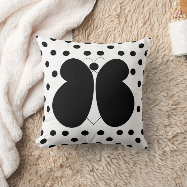 Cojín Decorativo Polka Dots Butterfly (Manta)