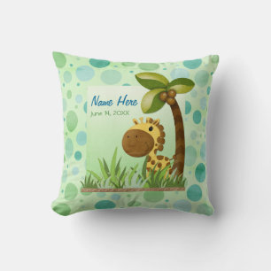 Cojín Decorativo Polka Dots Giraffe Keepsake Pillow