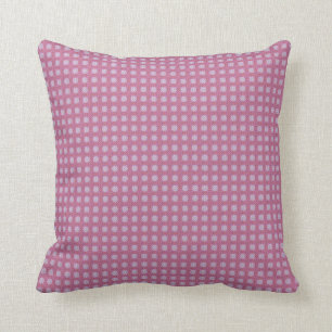 Cojín Decorativo Polkadots rosados/malvas de bonito >Almohadas con 