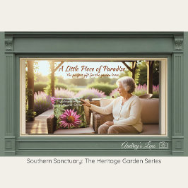 Cojín Decorativo Pollinator Garden Welcome | Floral Meadow