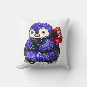 Cojín Decorativo Polluelo del pingüino