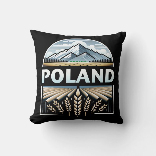 Cojín Decorativo Polonia (Anverso)