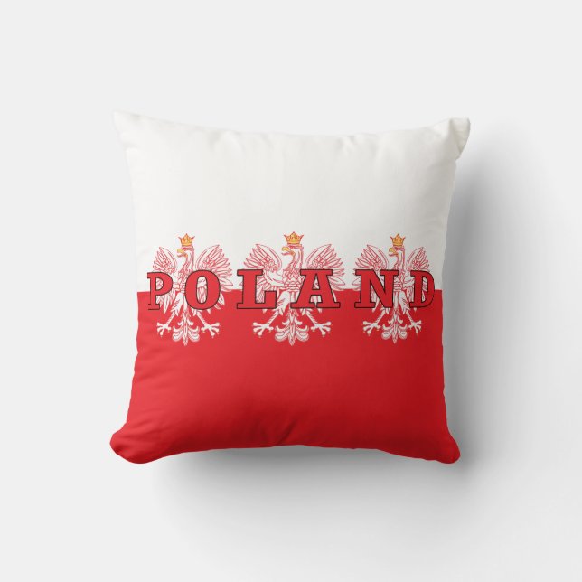 Cojín Decorativo Polonia (Anverso)