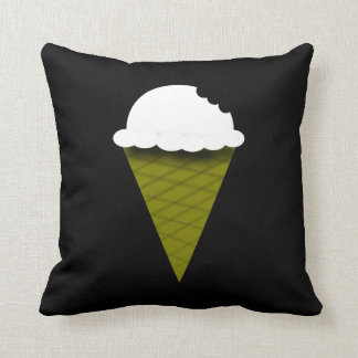 Cojín decorativo poner crema del cono de Vanilla