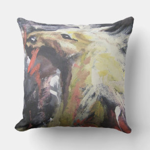 Cojín Decorativo Poniente pintado 1