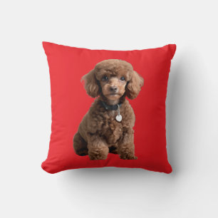 Cojín Decorativo Poodle Chic” – Bolso transversal de poodle de pelu