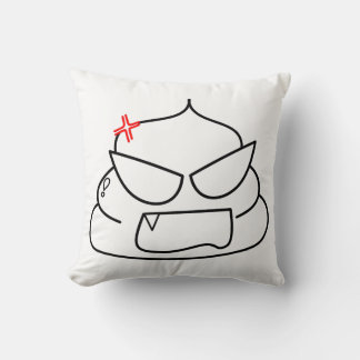 Cojín Decorativo Poop enojado - Brootsch the PooPoo