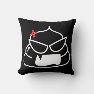 Cojín Decorativo Poop enojado - Brootsch the PooPoo
