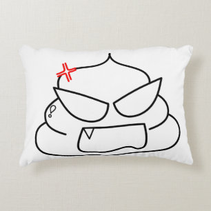 Cojín Decorativo Poop enojado - Brootsch the PooPoo