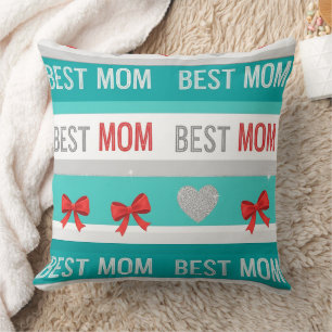 Cojín Decorativo Pop Art MEJOR MAMÁ Raya – Amor Retro Audaz (3)