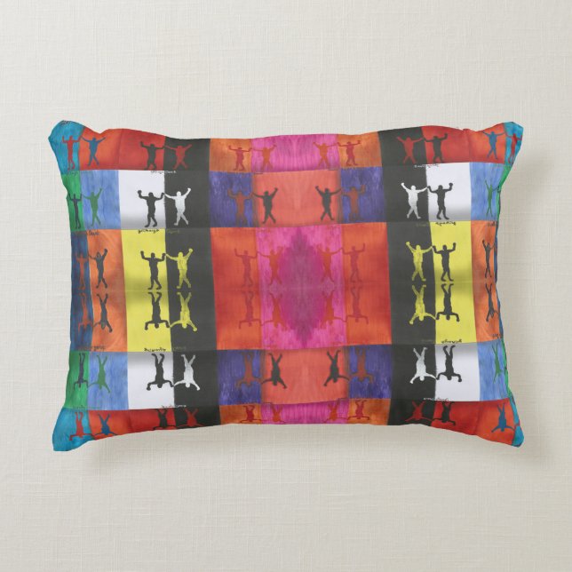 Cojín Decorativo Pop art no.1 by Yeshaya Dank - unity & harmony (Anverso)