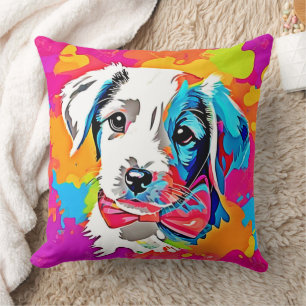 Cojín Decorativo Pop Art Puppy