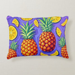 Cojín Decorativo Pop de piña - Imperio de la piña