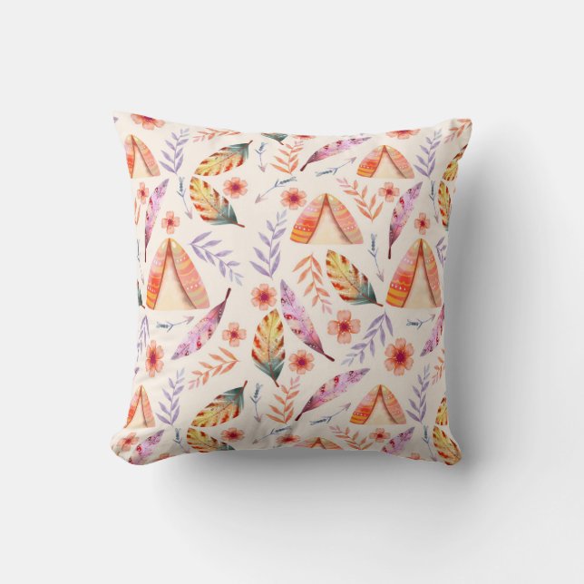 Cojín Decorativo Pop of Joy Throw Pillow (Anverso)