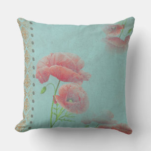 Cojín Decorativo Popas barrocas turquesa - Pillow