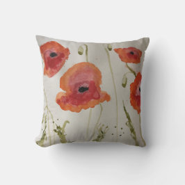 Cojín Decorativo Poppies Cotton Pillow