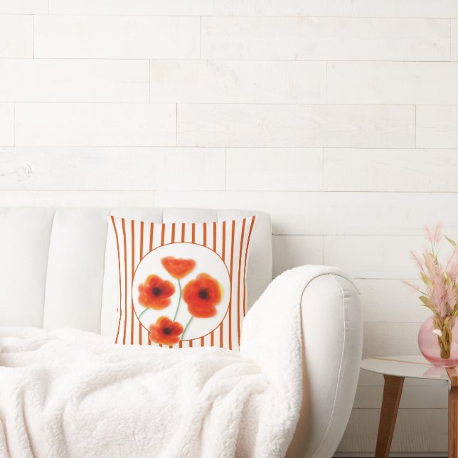 Cojín Decorativo Poppies Pillow (Sofá)
