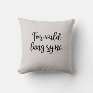 Cojín Decorativo Por Auld Lang Syne