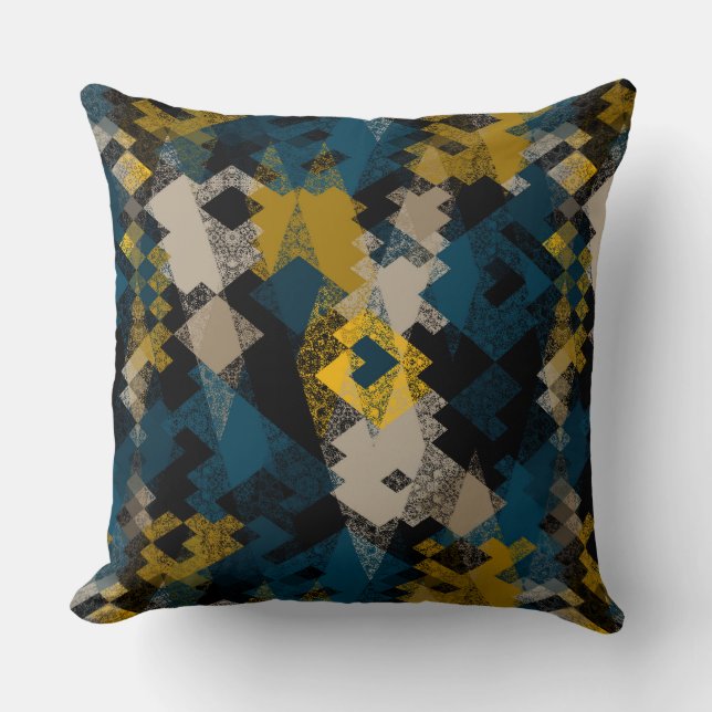 Cojín Decorativo Por el amor a la geometría (Anverso)