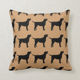 Cojín Decorativo Por el amor a los Labs Negros