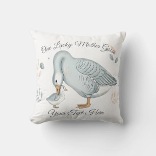 Cojín Decorativo Por Siempre Tu Pequeño Ansarón Regalo del Día de l