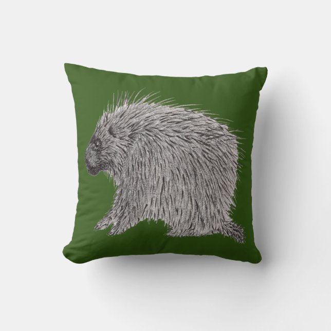 Cojín Decorativo Porcupina (Anverso)