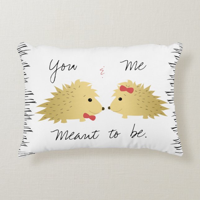 Cojín Decorativo Porcupine Couple Pillow (Anverso)
