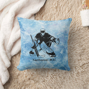Cojín Decorativo Portero de Hockey sobre Hielo