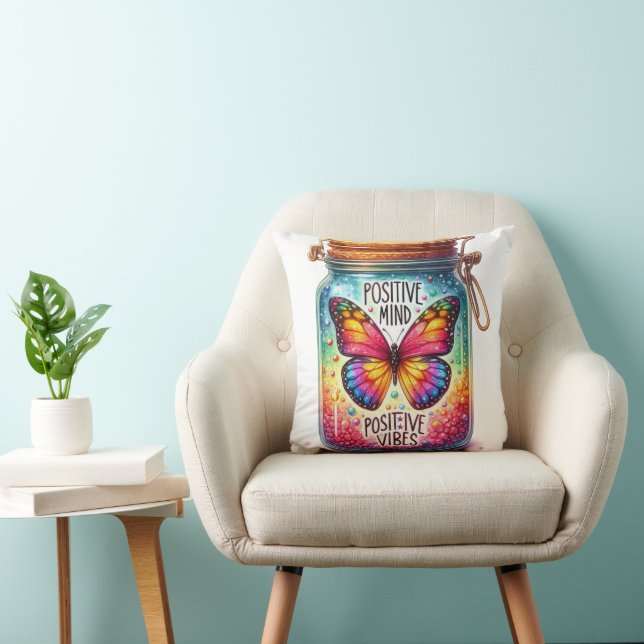 Cojín Decorativo Positive Mind - Positive Vibes (Silla)