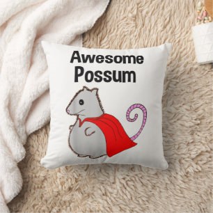 Cojín Decorativo Possum Increíble Divertido, Lindo. Amante de los A