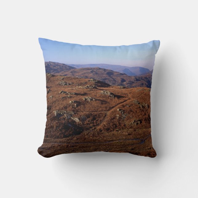 Cojín Decorativo Postal de Loughrigg Fell Ambleside (Anverso)