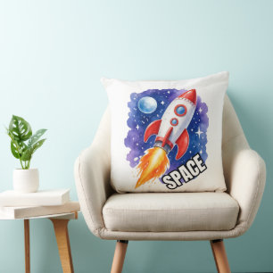 Cojín Decorativo Póster de Aventura Espacial La Aventura Espera E