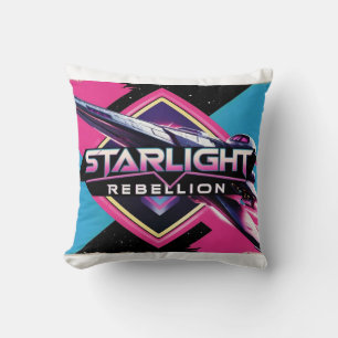 Cojín Decorativo Poster de Cultura Pop Rebelde Rebelde Starlight 80