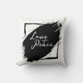 Cojín Decorativo Póster e impresiones de Amor y Paz