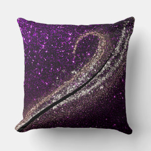 Cojín Decorativo Poster Purpurina Glam Purple moderno