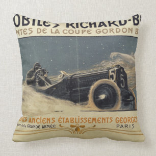 Cojín Decorativo Poster que muestra ganar del Richard-Brasier de