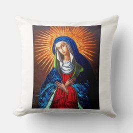 Cojín Decorativo Poster restaurado de la pintura original Queen of 