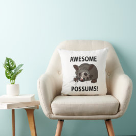 Cojín Decorativo Posums asombrosos Graciosos
