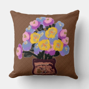 Cojín Decorativo Pota de flores