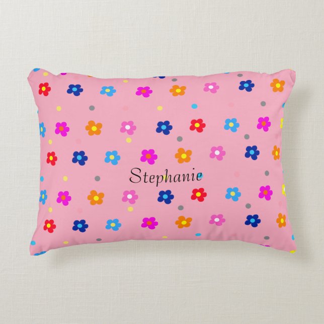 Cojín Decorativo Potencia de flor (Anverso)