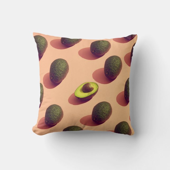Cojín Decorativo Potrait aguacate (Anverso)