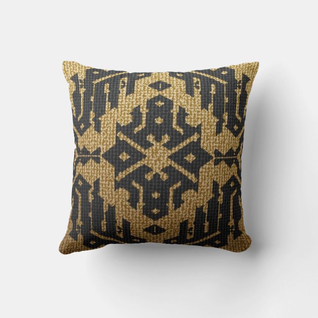 Cojín Decorativo Pouf con una imagen antigua (Reverso)