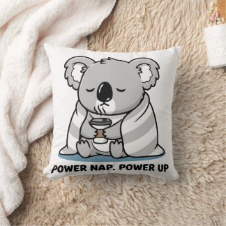 Cojín Decorativo Power Nap Power Up Cute Koala