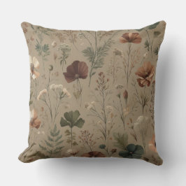 Cojín Decorativo Pradera de flores silvestres