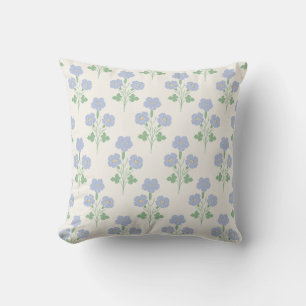 Cojín Decorativo Prado de Pastel Fluye Suave Botánico de Primavera