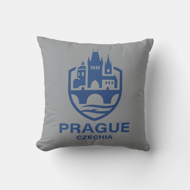 Cojín Decorativo Praga Chequia Europa (Anverso)